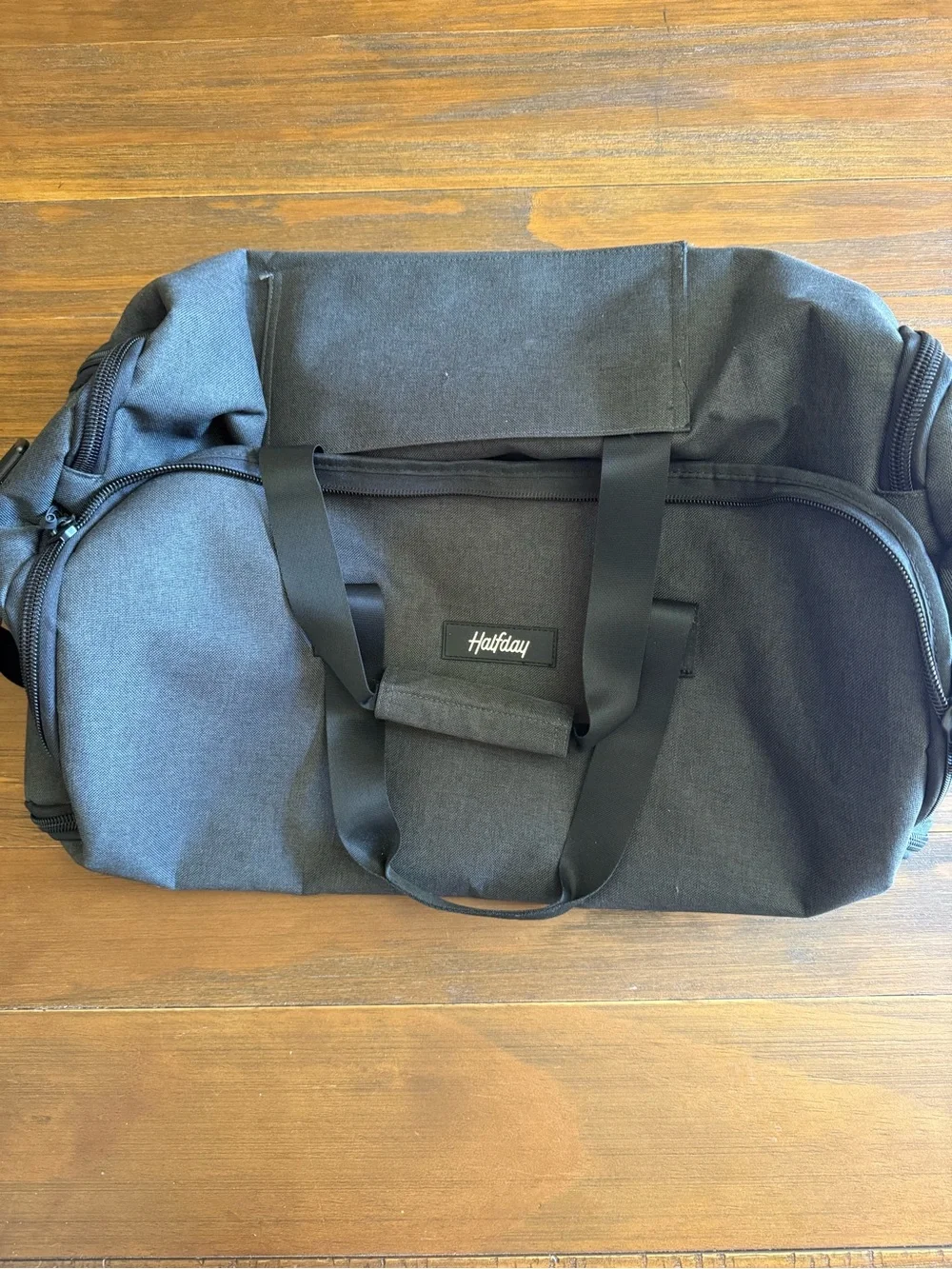 Halfday 2 in 1 Charcoal Men's Convertible Duffel Bag